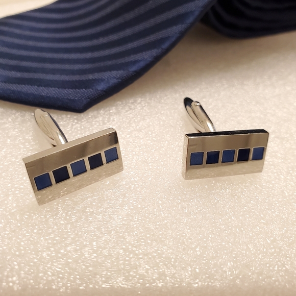 E23 Cufflinks Color Block - Picture 5 of 5